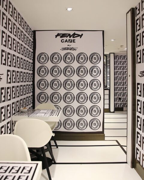 Fendi X Joshua Vides Coffee Shop Pop Up @ Harrods Photos Varmode 11